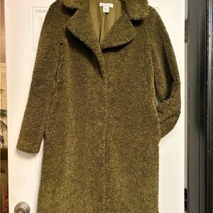Rachel Zoe Olive Teddy Coat